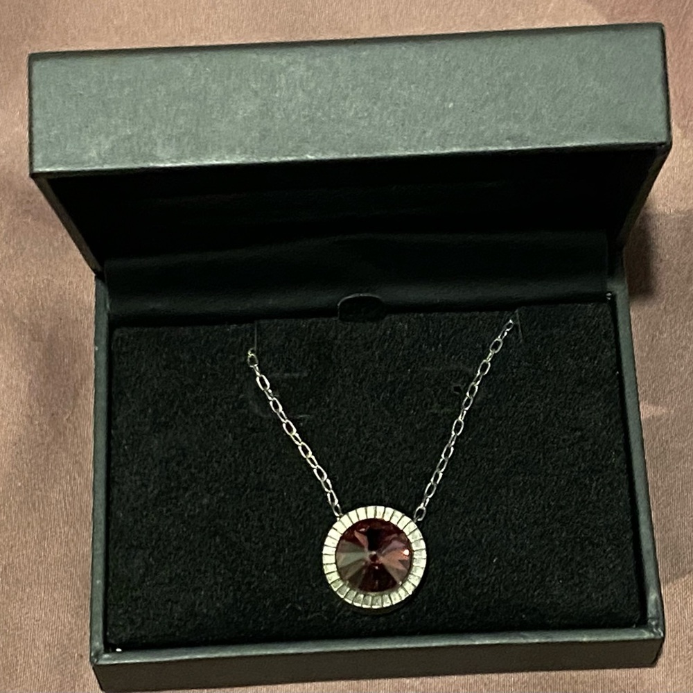 Purple genuine necklace by RH Macy and Co
